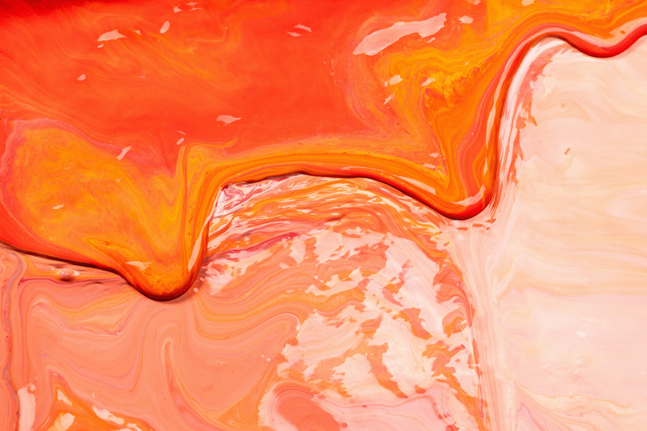 aesthetic-orange-background-handmade-experimental-art